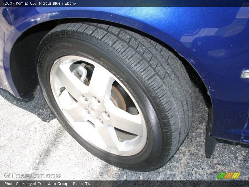 Nitrous Blue / Ebony 2007 Pontiac G5