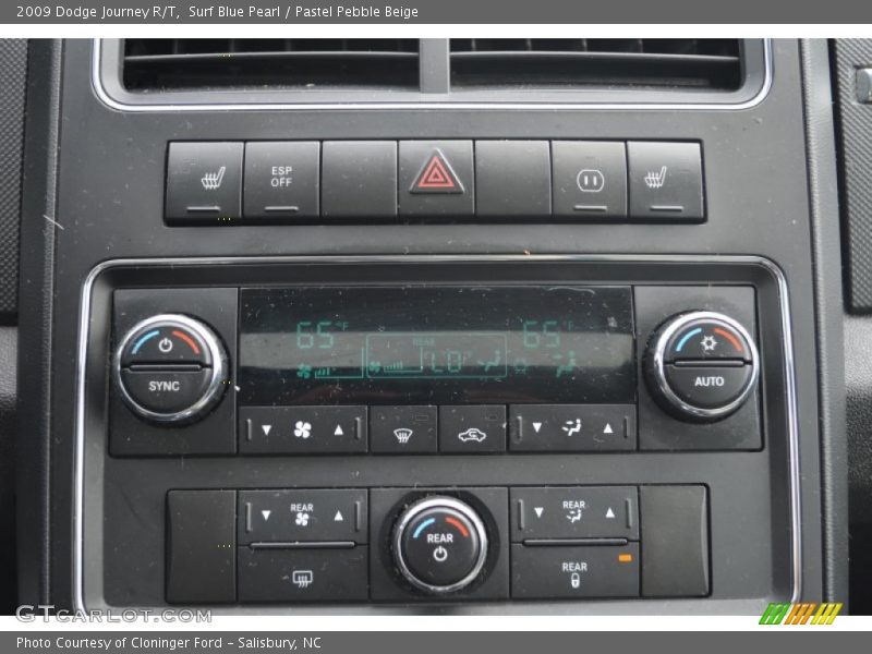 Surf Blue Pearl / Pastel Pebble Beige 2009 Dodge Journey R/T