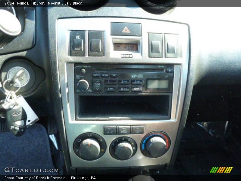 Controls of 2004 Tiburon 