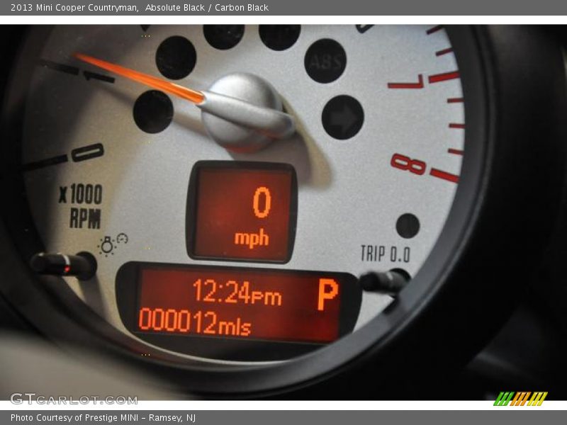 Absolute Black / Carbon Black 2013 Mini Cooper Countryman