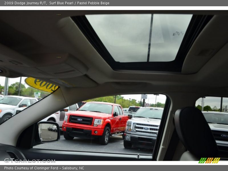 Surf Blue Pearl / Pastel Pebble Beige 2009 Dodge Journey R/T