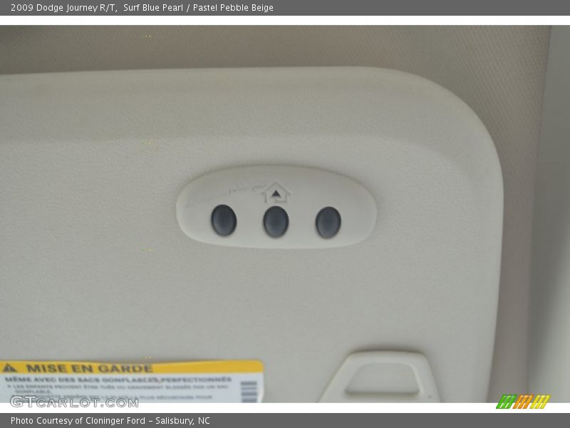 Surf Blue Pearl / Pastel Pebble Beige 2009 Dodge Journey R/T