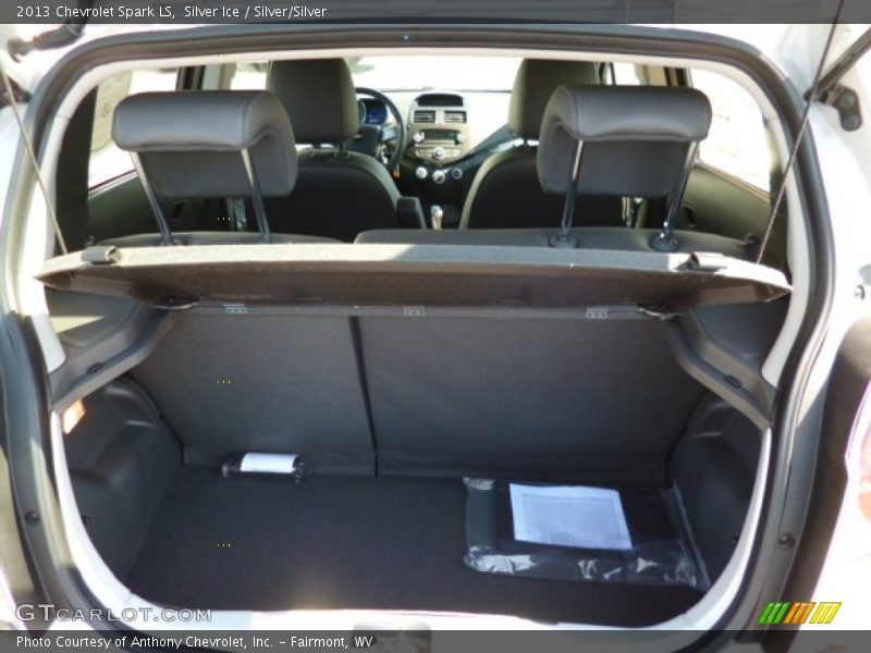 Silver Ice / Silver/Silver 2013 Chevrolet Spark LS