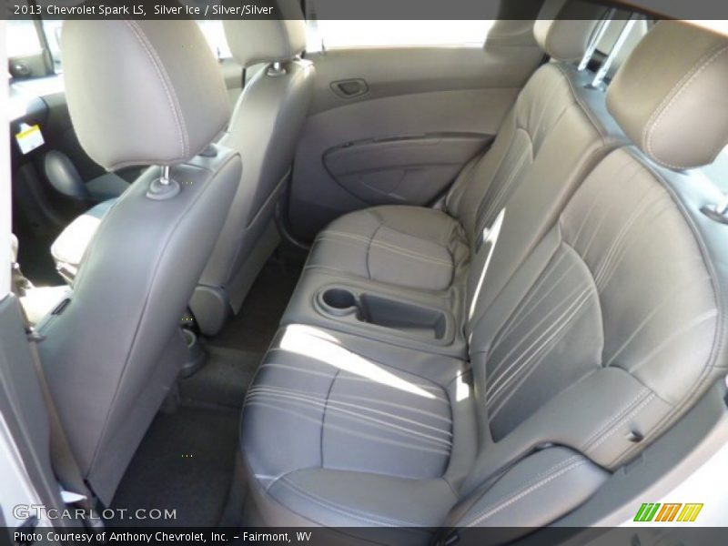 Silver Ice / Silver/Silver 2013 Chevrolet Spark LS