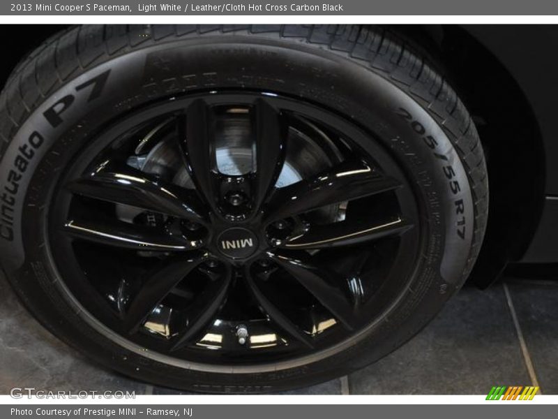 Light White / Leather/Cloth Hot Cross Carbon Black 2013 Mini Cooper S Paceman
