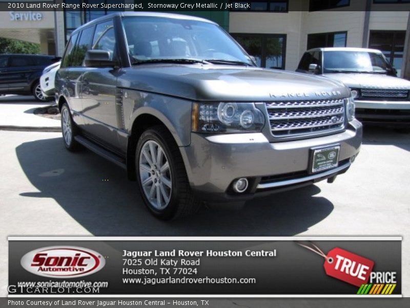 Stornoway Grey Metallic / Jet Black 2010 Land Rover Range Rover Supercharged