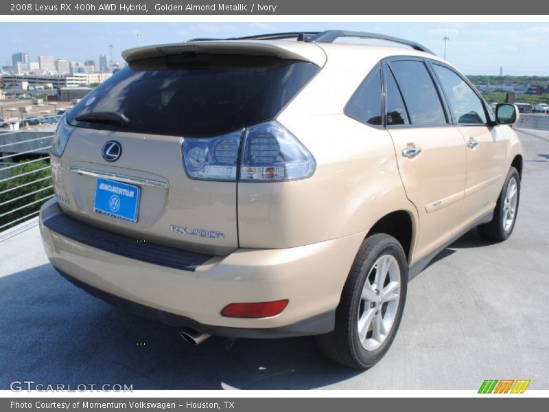 Golden Almond Metallic / Ivory 2008 Lexus RX 400h AWD Hybrid