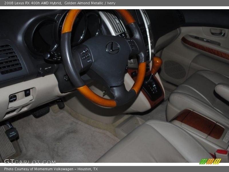 Golden Almond Metallic / Ivory 2008 Lexus RX 400h AWD Hybrid