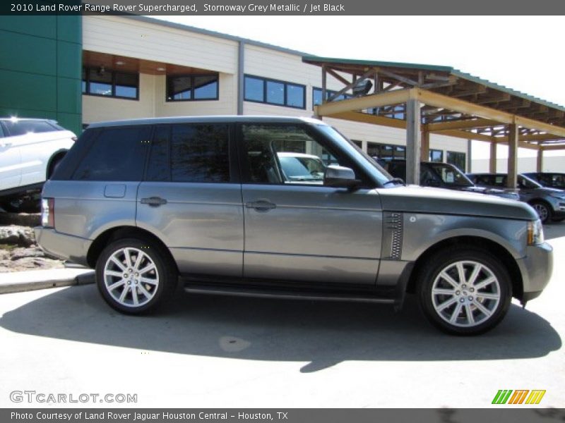 Stornoway Grey Metallic / Jet Black 2010 Land Rover Range Rover Supercharged