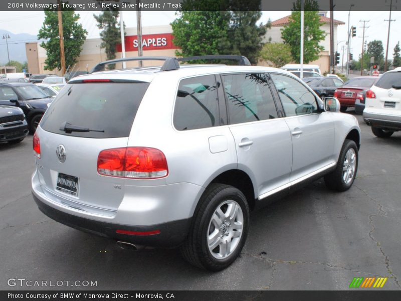 Reflex Silver Metallic / Teak 2004 Volkswagen Touareg V8