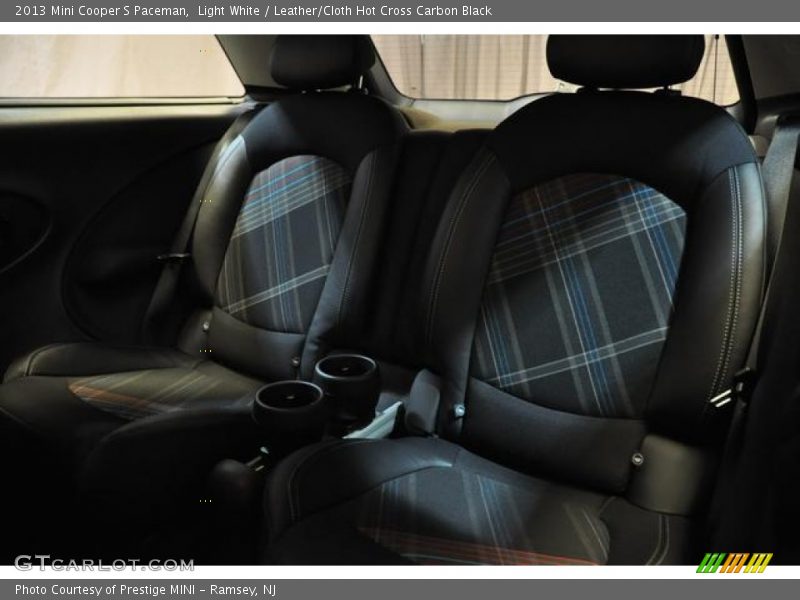 Light White / Leather/Cloth Hot Cross Carbon Black 2013 Mini Cooper S Paceman