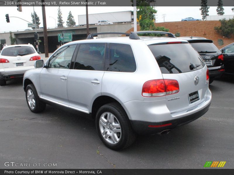 Reflex Silver Metallic / Teak 2004 Volkswagen Touareg V8