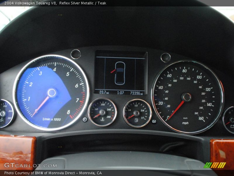  2004 Touareg V8 V8 Gauges