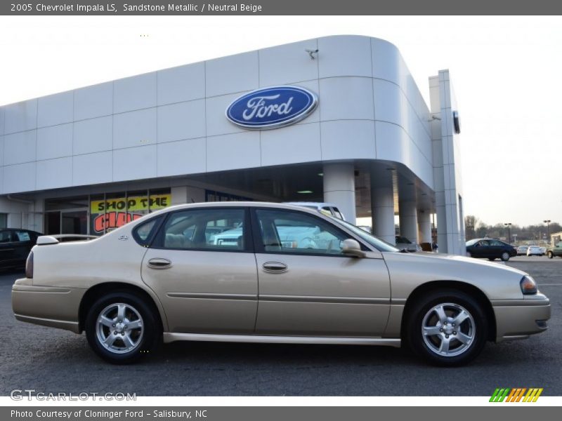 Sandstone Metallic / Neutral Beige 2005 Chevrolet Impala LS