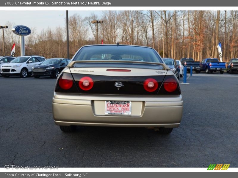 Sandstone Metallic / Neutral Beige 2005 Chevrolet Impala LS