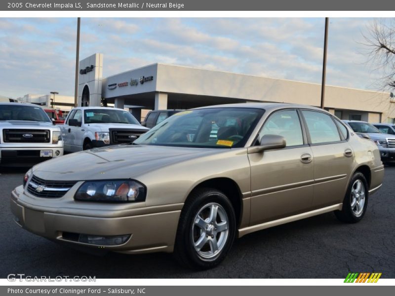Sandstone Metallic / Neutral Beige 2005 Chevrolet Impala LS