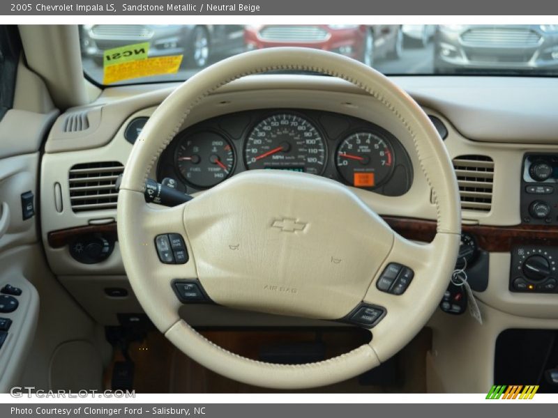 Sandstone Metallic / Neutral Beige 2005 Chevrolet Impala LS