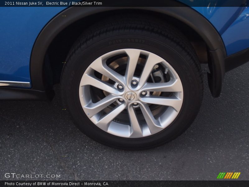 Electric Blue / Black/Silver Trim 2011 Nissan Juke SV