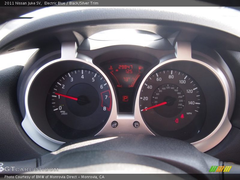 Electric Blue / Black/Silver Trim 2011 Nissan Juke SV