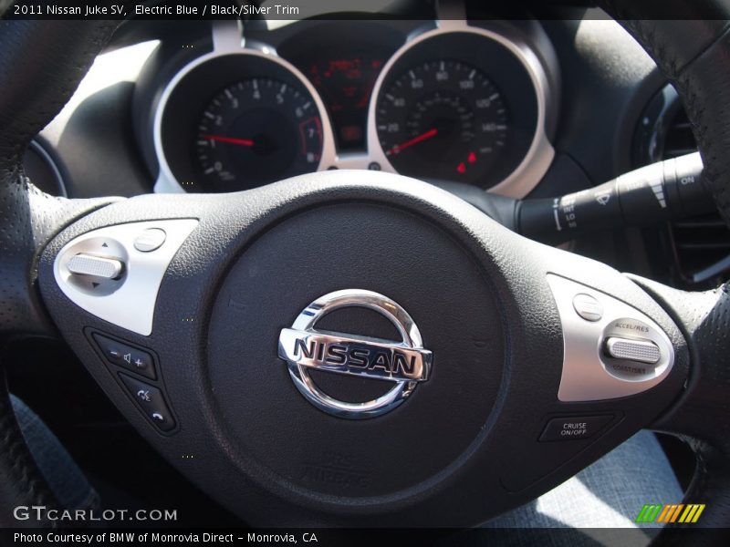 Electric Blue / Black/Silver Trim 2011 Nissan Juke SV