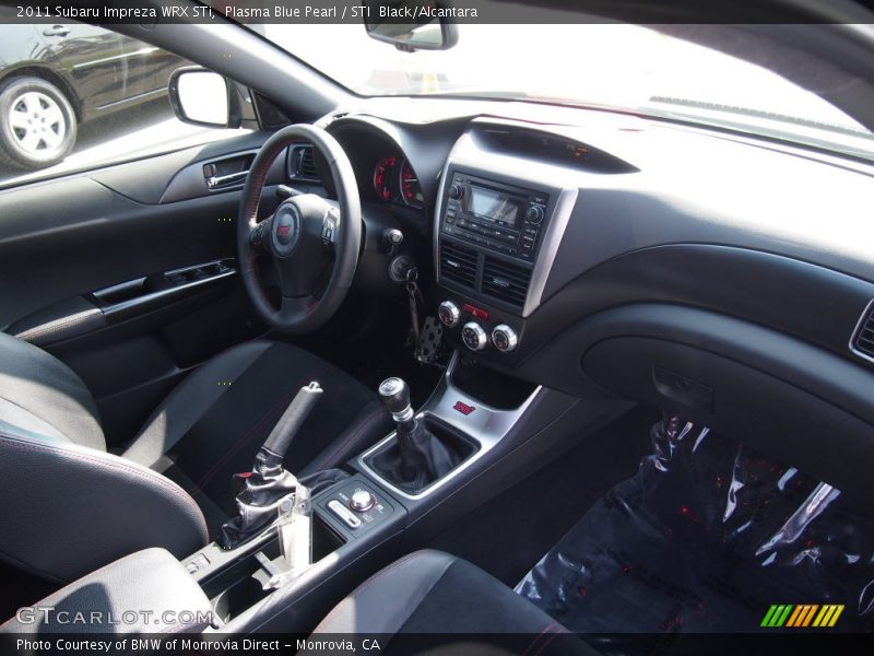 Dashboard of 2011 Impreza WRX STi