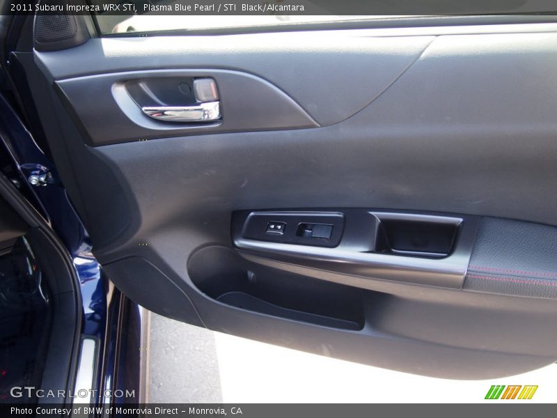 Plasma Blue Pearl / STI  Black/Alcantara 2011 Subaru Impreza WRX STi