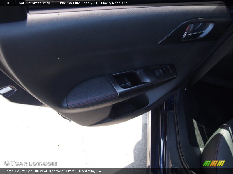 Plasma Blue Pearl / STI  Black/Alcantara 2011 Subaru Impreza WRX STi