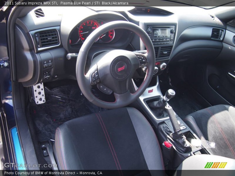 Dashboard of 2011 Impreza WRX STi