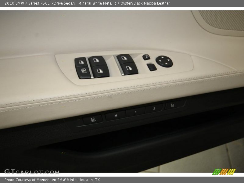 Mineral White Metallic / Oyster/Black Nappa Leather 2010 BMW 7 Series 750Li xDrive Sedan