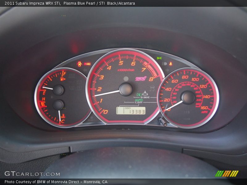  2011 Impreza WRX STi WRX STi Gauges