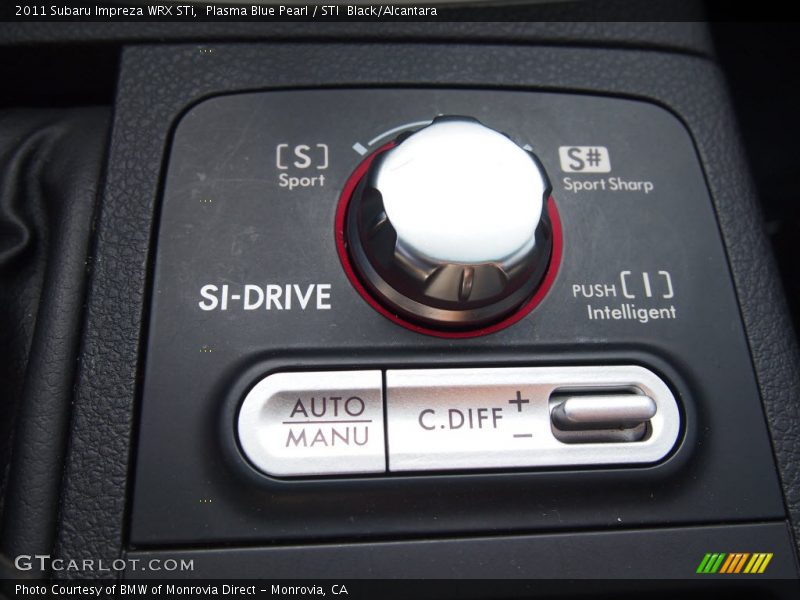 Controls of 2011 Impreza WRX STi