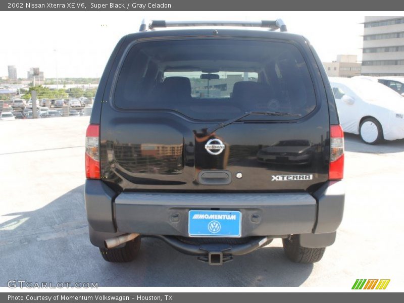 Super Black / Gray Celadon 2002 Nissan Xterra XE V6