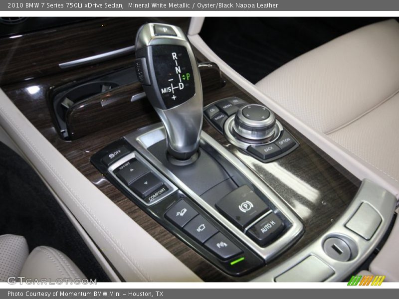 Mineral White Metallic / Oyster/Black Nappa Leather 2010 BMW 7 Series 750Li xDrive Sedan