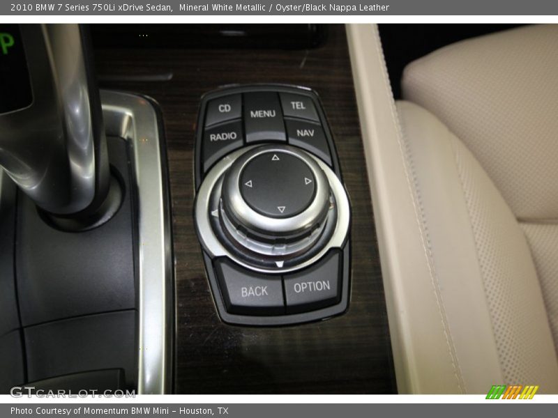 Mineral White Metallic / Oyster/Black Nappa Leather 2010 BMW 7 Series 750Li xDrive Sedan