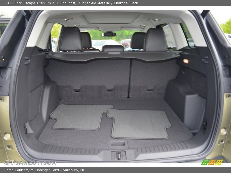 Ginger Ale Metallic / Charcoal Black 2013 Ford Escape Titanium 2.0L EcoBoost