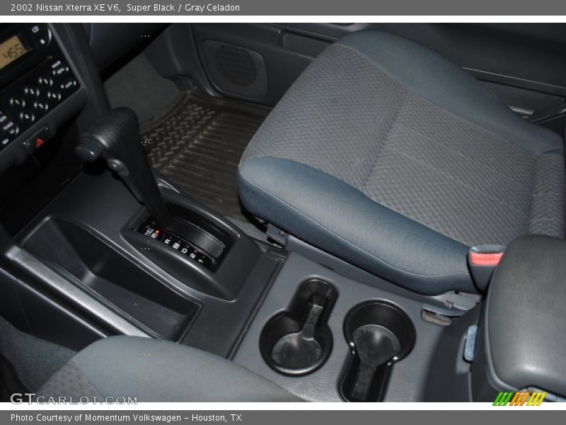 Super Black / Gray Celadon 2002 Nissan Xterra XE V6