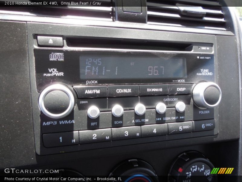 Omni Blue Pearl / Gray 2010 Honda Element EX 4WD