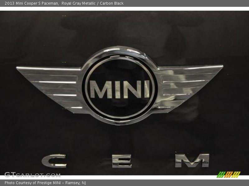 Royal Gray Metallic / Carbon Black 2013 Mini Cooper S Paceman