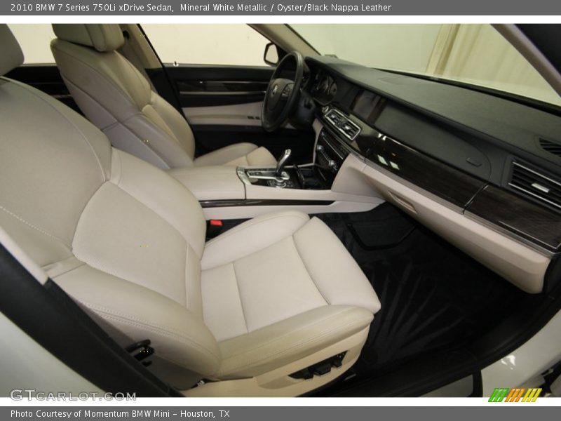Mineral White Metallic / Oyster/Black Nappa Leather 2010 BMW 7 Series 750Li xDrive Sedan