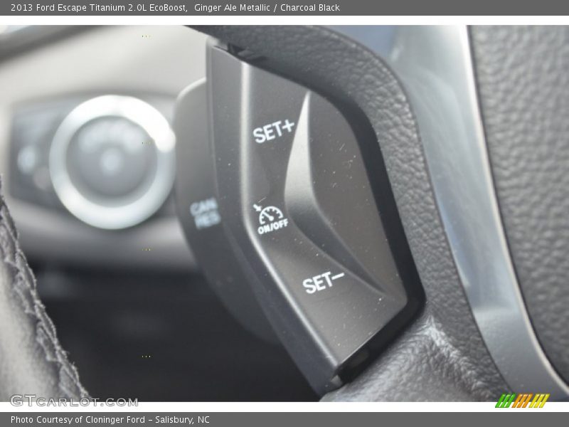 Ginger Ale Metallic / Charcoal Black 2013 Ford Escape Titanium 2.0L EcoBoost