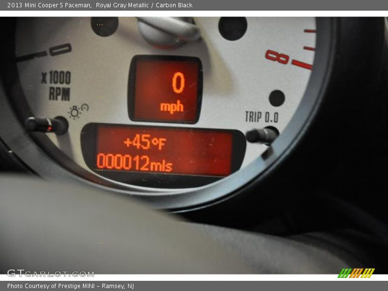 Royal Gray Metallic / Carbon Black 2013 Mini Cooper S Paceman