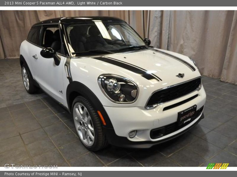 Light White / Carbon Black 2013 Mini Cooper S Paceman ALL4 AWD