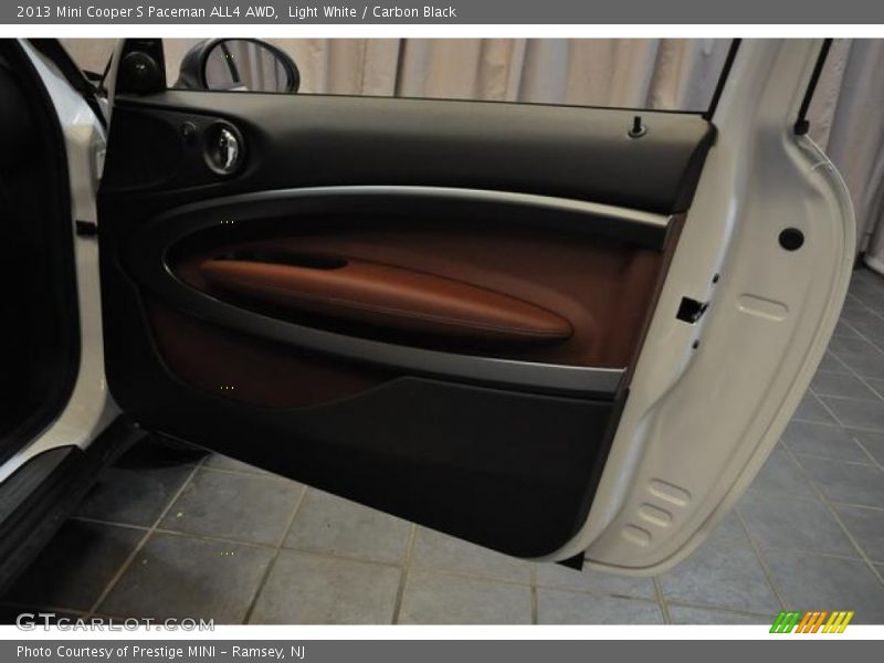 Light White / Carbon Black 2013 Mini Cooper S Paceman ALL4 AWD