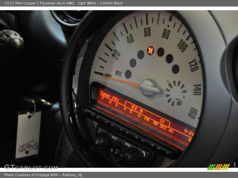 Light White / Carbon Black 2013 Mini Cooper S Paceman ALL4 AWD