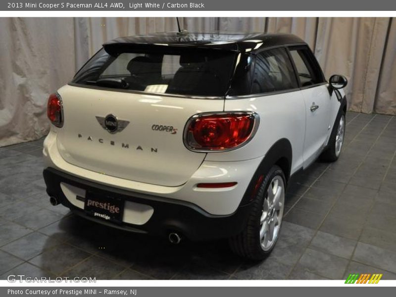 Light White / Carbon Black 2013 Mini Cooper S Paceman ALL4 AWD