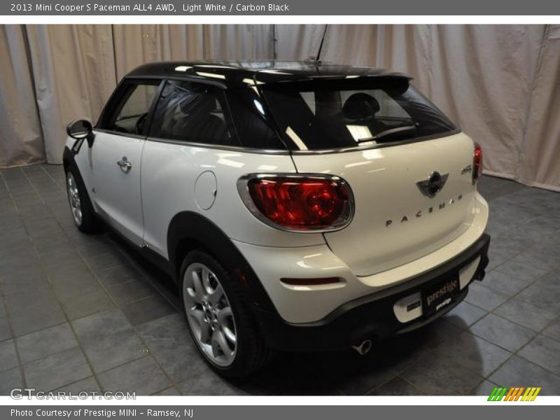 Light White / Carbon Black 2013 Mini Cooper S Paceman ALL4 AWD