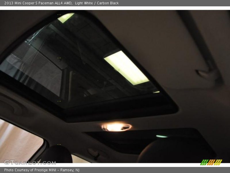 Light White / Carbon Black 2013 Mini Cooper S Paceman ALL4 AWD