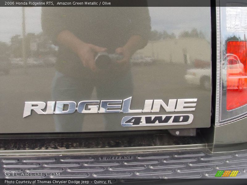 Amazon Green Metallic / Olive 2006 Honda Ridgeline RTS