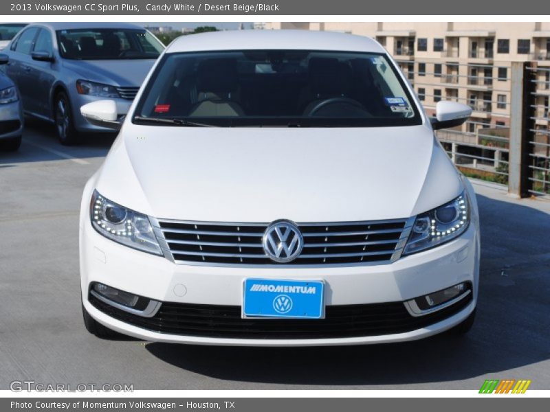 Candy White / Desert Beige/Black 2013 Volkswagen CC Sport Plus