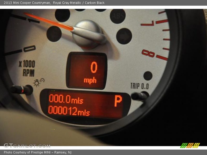 Royal Gray Metallic / Carbon Black 2013 Mini Cooper Countryman